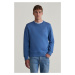 MIKINA GANT REG SHIELD C-NECK SWEAT VINTAGE BLUE