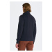 MIKINA GANT SACKER RIB HALF ZIP EVENING BLUE