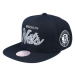 Mitchell & Ness NBA Brooklyn Nets Team Script 2.0 Snapback Nets Cap HHSS3280-BNEYYYYPPPBLCK