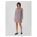 GAP Striped shirt mini dress - Women's