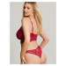 Cleo Selena Plunge ruby red 10626 85HH