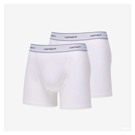Boxerky Carhartt WIP Cotton Trunks 2-Pack White