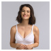 PLAYTEX ORGANIC COTTON SOFT CUP BRA - Dámska nevystužená podprsenka z bio bavlny - biela