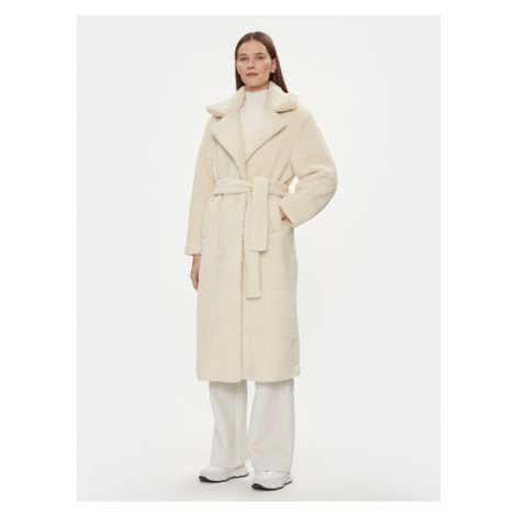 Sisley Prechodný kabát 2XFQLN033 Béžová Comfort Fit