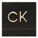 Calvin Klein Kabelka Re-Lock Trifold Sm W/Strap K60K611010 Čierna