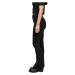 Ladies Rib Knit Bootcut Leggings - black