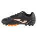 Chlapčenské futbalové kopačky outdoorové JOMA Toledo Jr FG black orange