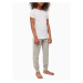 Calvin Klein Underwear Pyžamo  sivá / biela