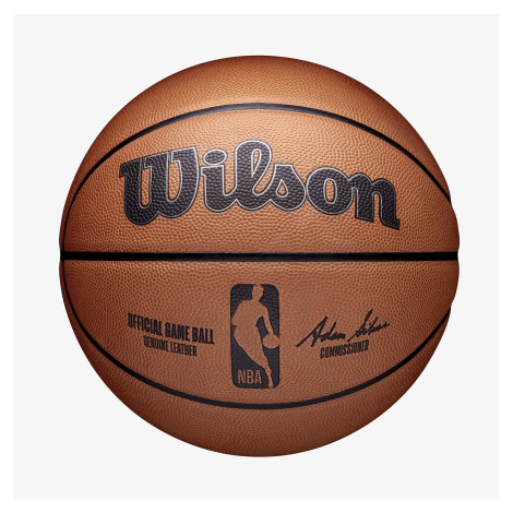 Basketbalová lopta NBA Official veľkosť 7 hnedá Wilson