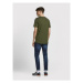 Jack&Jones Tričko Basher 12182498 Zelená Regular Fit