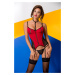 Avanua Coline Corset red Farba: Červená