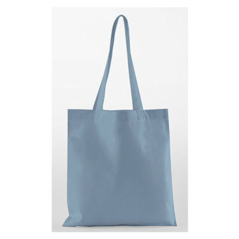 Westford Mill Nákupná bavlnená taška WM161 Dusty Blue
