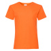 Orange Girls' T-shirt Valueweight Fruit of the Loom