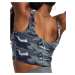 Under Armour Meridian Fitted Croptankprnt Harbor Blue