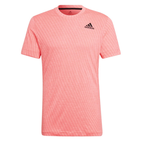 adidas Men's T-Shirt Tennis Freelift Tee Acid Red