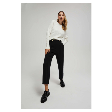 Trousers with a pleat Moodo