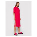 Armani Exchange Každodenné šaty 8NYACF YJG3Z 1492 Ružová Regular Fit