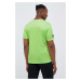 Tréningové tričko Puma Fit zelená farba, s potlačou