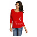 Dámské tričko Manati red - BABELL vícebarevná XL