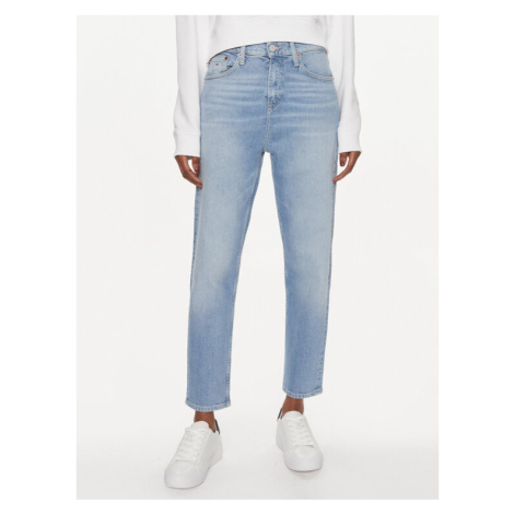 Tommy Jeans Džínsy Izzie DW0DW17603 Modrá Straight Fit Tommy Hilfiger