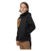 Chlapčenská turistická softshellová bunda 4F JUNIOR SOFTSHELL JACKET M041-20S-DEEP BLACK