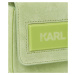 Kabelka Karl Lagerfeld K/Essential K Sm Flap Shb Sued Zelená
