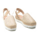 Pollini Espadrilky TA10134G0EQ2V110 Béžová