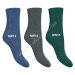 STEVEN Froté ponožky Steven-127-13 NW15-zelená