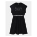 DKNY Každodenné šaty D32898 D Čierna Regular Fit