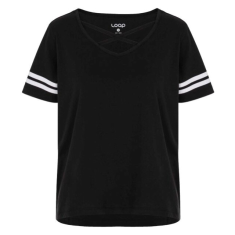 Loap BIANCA Dámske tričko, čierna, veľkosť