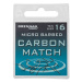 Drennan háčiky carbon match - veľkosť 16