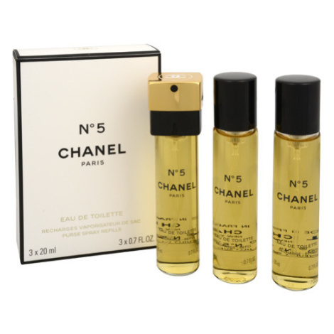 Chanel No. 5 T.Voda Napln 3x20ml 60ml