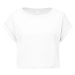 Mantis Dámske Crop top tričko - Biela