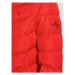 Calvin Klein Jeans Vatovaná bunda J20J215003 Červená Slim Fit