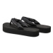 Calvin Klein Jeans Žabky Beach Sandal Flatform Padded Ny YW0YW01400 Čierna