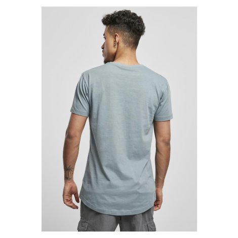 Long T-shirt in the shape of dust blue Urban Classics