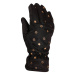 Lewro UNEA Dievčenské rukavice, čierna, veľkosť