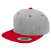 Classic Snapback 2-Tone Heather/Red