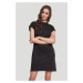 Women's Turtle Extended Shoulder Dress - Black