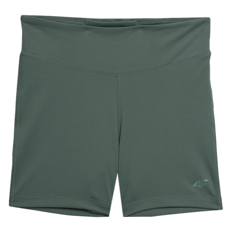 4F Športové nohavice  zelená