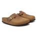 Birkenstock Šľapky Boston Leoi 1028179 Hnedá