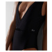 Plavky Karl Lagerfeld Karl Dna Deep V Swimsuit Black7