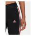 Adidas Legíny 3 Stripes JH3715 Čierna Slim Fit