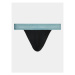 Calvin Klein Underwear Sada 3 ks slipov Jock Strap 000NB3363A Čierna