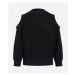 Mikina Karl Lagerfeld Logo Feminine Sweatshirt Čierna