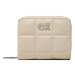 Calvin Klein Malá dámska peňaženka Re-Lock Quilt Wallet Md W/Flap K60K610664 Béžová
