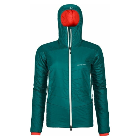 Ortovox Westalpen Swisswool Jacket W Pacific Green Outdoorová bunda