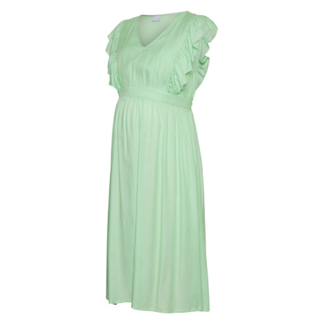 MAMALICIOUS Letné šaty 'Jennie Mary'  pastelovo zelená Mama Licious