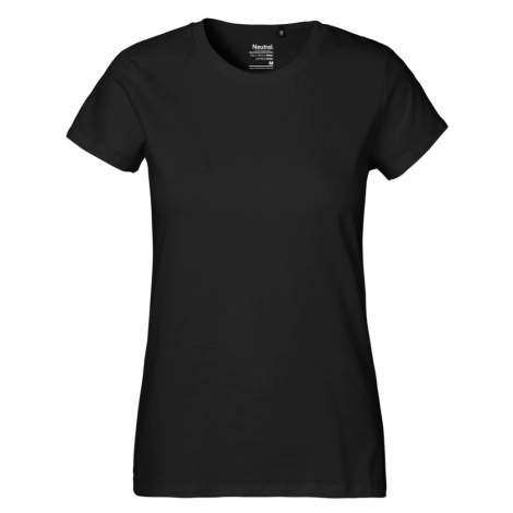 Neutral Dámske tričko Classic z organickej Fairtrade bavlny - Čierna