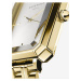 Sada dámskych hodiniek a náramku v zlatej farbe Rosefield The Octagon